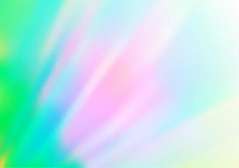 Light Multicolor, Rainbow vector layout with flat lines. Stock Illustration