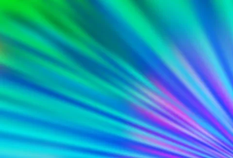 Light Multicolor, Rainbow vector layout with flat lines. Stock Illustration