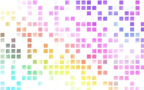 Light Multicolor, Rainbow vector layout with lines, rectangles. 스톡 일러스트