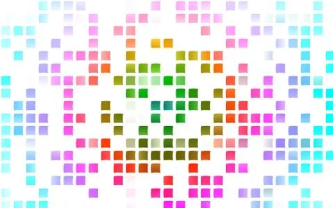 Light Multicolor, Rainbow vector layout with lines, rectangles. Illustrazione stock