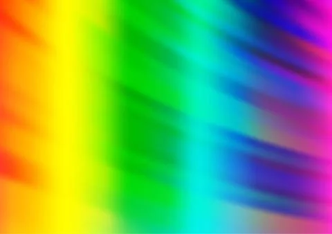 Light Multicolor, Rainbow vector layout with flat lines. Stock Illustration