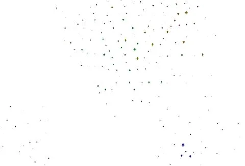 Light Multicolor, Rainbow vector layout with elements of cards. Ilustración de archivo