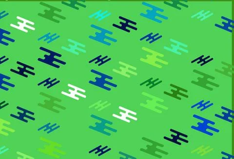 Light Multicolor, Rainbow vector layout with flat lines. Stock Illustration