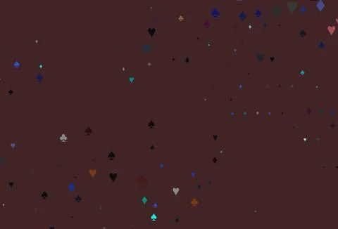 Light Multicolor, Rainbow vector layout with elements of cards. Ilustración de archivo