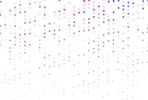 Light Multicolor, Rainbow vector layout with rectangles, squares. 스톡 일러스트