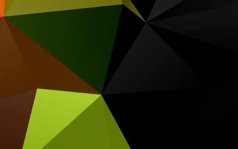 Light Multicolor, Rainbow vector low poly cover. 스톡 일러스트