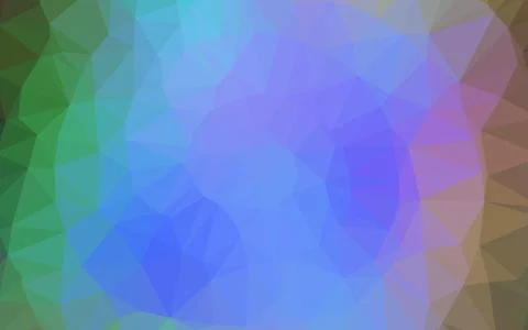 Light Multicolor, Rainbow vector low poly texture. イラスト素材