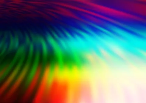 Light Multicolor, Rainbow vector modern bokeh pattern. 스톡 일러스트