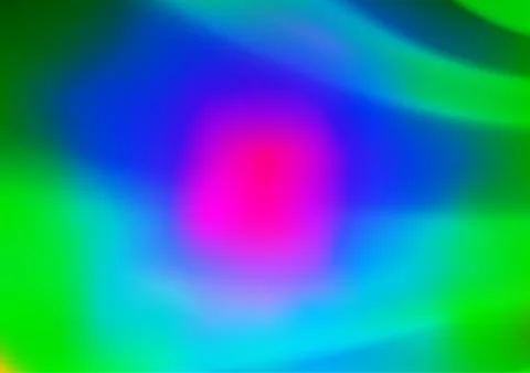 Light Multicolor, Rainbow vector modern bokeh pattern. Stock Illustration