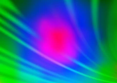Light Multicolor, Rainbow vector modern bokeh pattern. Stock Illustration