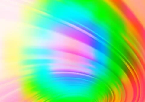 Light Multicolor, Rainbow vector modern bokeh pattern. Stock Illustration
