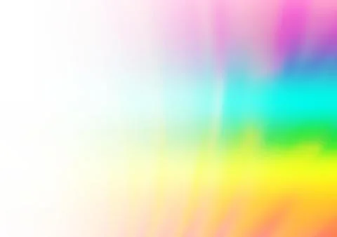 Light Multicolor, Rainbow vector modern bokeh pattern. Stock Illustration