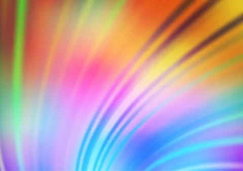 Light Multicolor, Rainbow vector modern bokeh pattern. Illustrazione stock