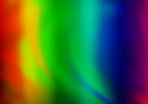Light Multicolor, Rainbow vector modern bokeh pattern. Illustrazione stock