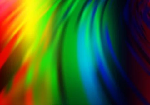 Light Multicolor, Rainbow vector modern elegant background. 스톡 일러스트