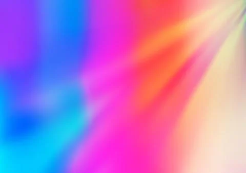 Light Multicolor, Rainbow vector modern bokeh pattern. Stock Illustration