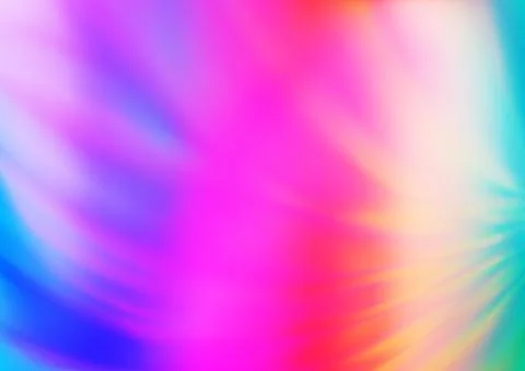 Light Multicolor, Rainbow vector modern bokeh pattern. Illustrazione stock