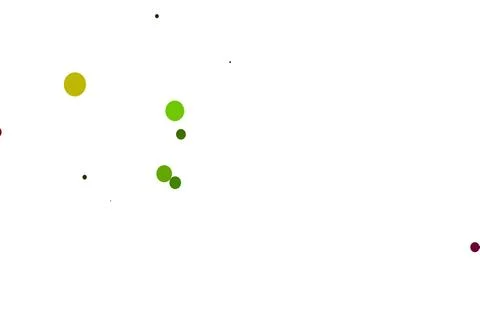 Light Multicolor, Rainbow vector pattern with spheres. Stock Illustration