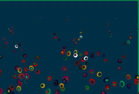 Light Multicolor, Rainbow vector pattern with spheres. イラスト素材