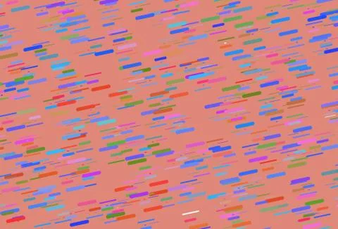 Light Multicolor, Rainbow vector pattern with narrow lines. イラスト素材