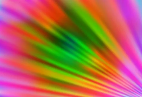 Light Multicolor, Rainbow vector pattern with narrow lines. Stock Illustration