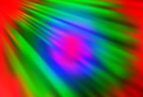 Light Multicolor, Rainbow vector pattern with narrow lines. 스톡 일러스트