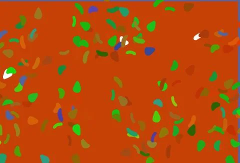 Light Multicolor, Rainbow vector pattern with chaotic shapes. イラスト素材