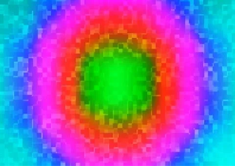 Light Multicolor, Rainbow vector pattern in square style. Illustrazione stock