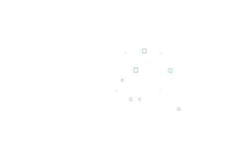 Light Multicolor, Rainbow vector pattern with spheres, squares. Illustrazione stock