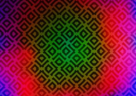 Light Multicolor, Rainbow vector pattern with lines, rectangles. イラスト素材