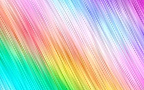 Light Multicolor, Rainbow vector pattern with lamp shapes. Illustrazione stock