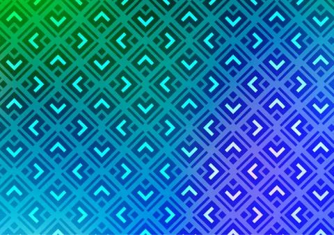 Light Multicolor, Rainbow vector pattern with lines, rectangles. イラスト素材