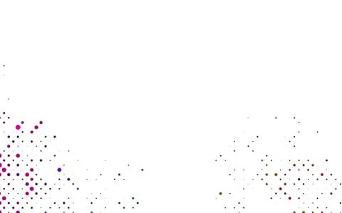 Light Multicolor, Rainbow vector pattern with spheres. Stock Illustration