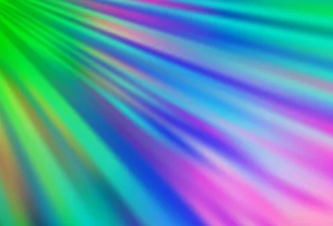 Light Multicolor, Rainbow vector pattern with narrow lines. 스톡 일러스트