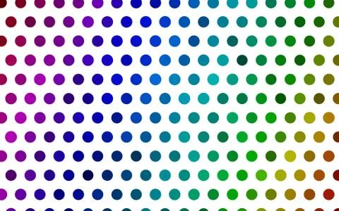Light Multicolor, Rainbow vector pattern with spheres. イラスト素材