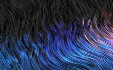 Light Multicolor, Rainbow vector pattern with bubble shapes. 스톡 일러스트