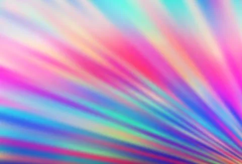 Light Multicolor, Rainbow vector pattern with narrow lines. イラスト素材