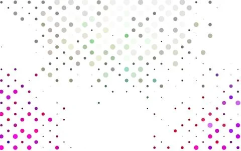 Light Multicolor, Rainbow vector pattern with spheres. イラスト素材