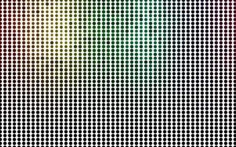 Light Multicolor, Rainbow vector pattern with spheres. 스톡 일러스트