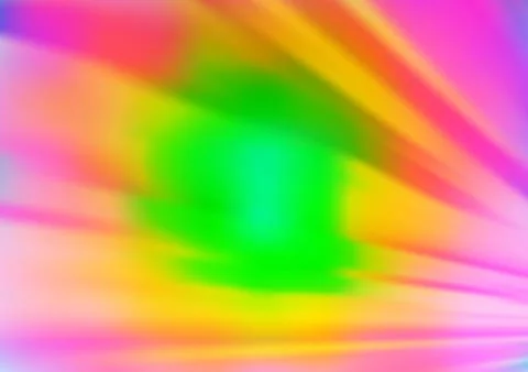 Light Multicolor, Rainbow vector pattern with narrow lines. Stock Illustration