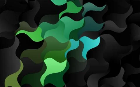 Light Multicolor, Rainbow vector pattern with bubble shapes. Stockillustratie