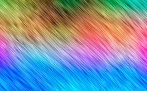 Light Multicolor, Rainbow vector pattern with lava shapes. 스톡 일러스트