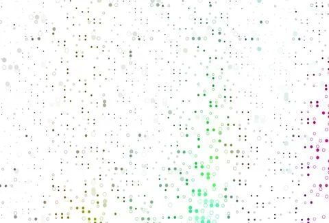 Light Multicolor, Rainbow vector pattern with spheres. イラスト素材