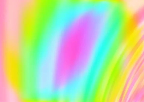 Light Multicolor, Rainbow vector pattern with bubble shapes. 스톡 일러스트