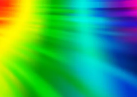 Light Multicolor, Rainbow vector pattern with liquid shapes. Illustrazione stock