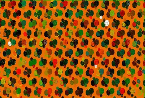 Light Multicolor, Rainbow vector pattern with bubble shapes. Stockillustratie