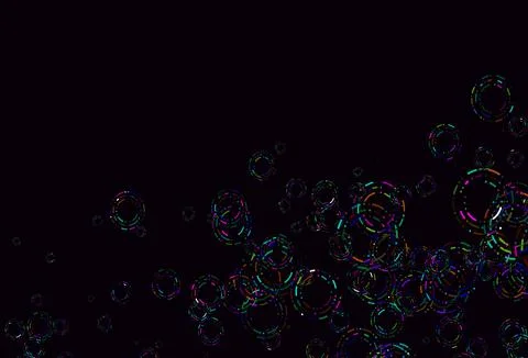 Light Multicolor, Rainbow vector pattern with spheres. Stock Illustration