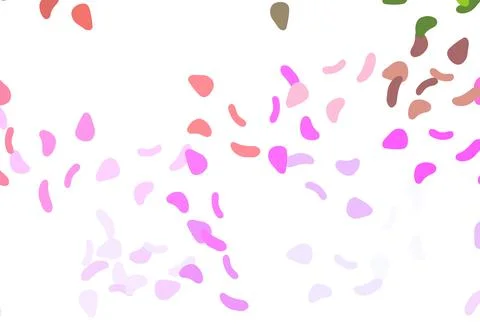 Light Multicolor, Rainbow vector pattern with chaotic shapes. イラスト素材
