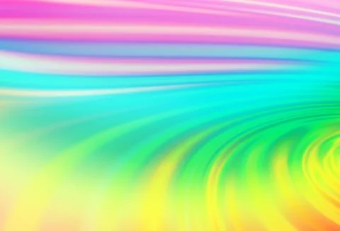 Light Multicolor, Rainbow vector pattern with lamp shapes. Illustrazione stock