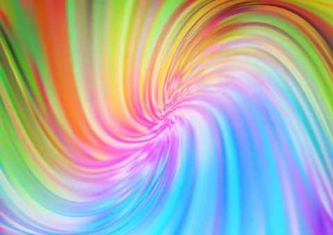 Light Multicolor, Rainbow vector pattern with lamp shapes. イラスト素材